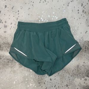 Light Green Lululemon Shorts - Hotty Hot